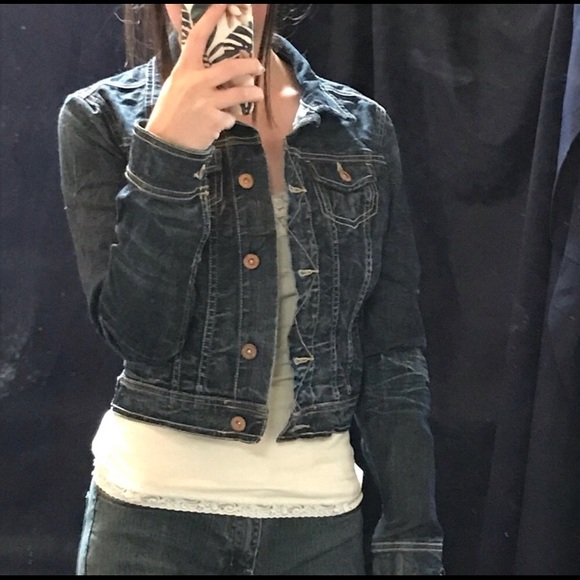 Dark wash Arizona Jean Co Jean Jacket - Picture 1 of 11